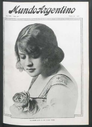 La notable actriz de cine Leonor Ulrich [Fotografía]
