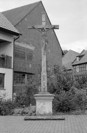 Wegekreuz (Wegekreuz); Hünfeld, Kreuzstraße