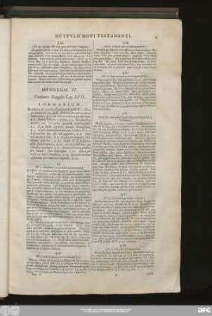 Membrum. IV. Continens Exegesin Cap. XVII.