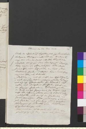 Brief von Voigt, Christian Gottlob an Goethe, Johann Wolfgang von