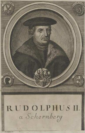Bildnis von Rudolphus II. a Schernberg