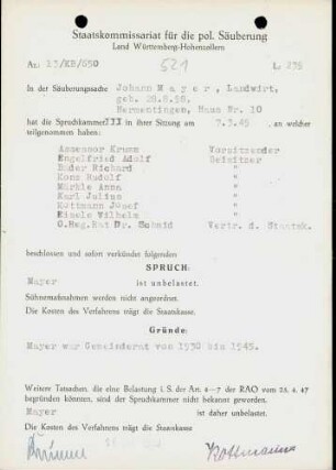 Mayer, Johann