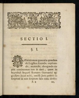 3-16, Sectio I.