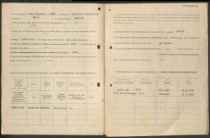 Entnazifizierung Heinrich Schwamborn , geb. 16.08.1894 (Lehrer)
