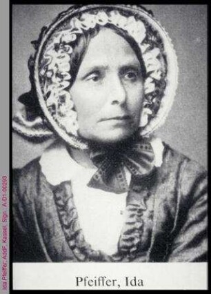 Porträt von Ida Pfeiffer