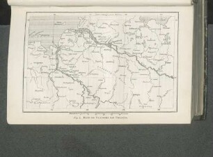 Fig. 1. Karte der Unterweser und Unterelbe.