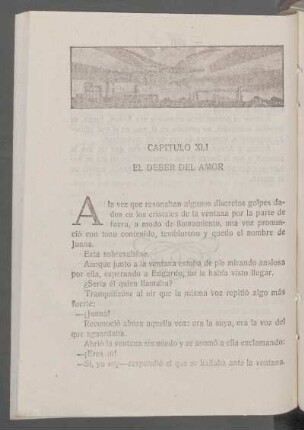 Capítulo XLI - El deber del amor