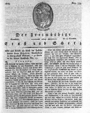 Nro. 234, Sonnabend den 23. November