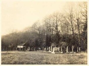 Obergrombach, Bruchsal, KA; Jüdischer Friedhof, Gesamtansicht