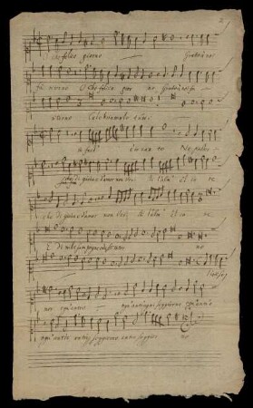 Canto (1. Chor)