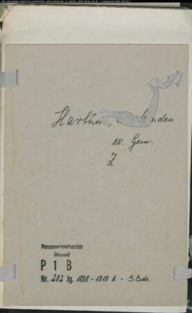 Zivilstandsregister der evangelischen Gemeinde Hartum, Kreis Minden (A 1808-1810) (Gemeinde: Evangelische Gemeinde Hartum)