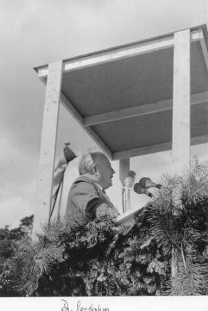 Eröffnung der Strecke Bruchhausen - Baden-Baden am 26.08.1956