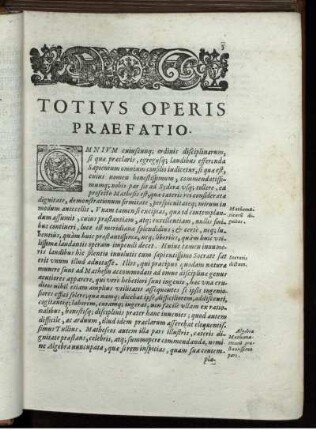 Totius Operis.