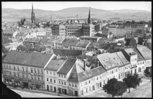 Bautzen. Blick auf die Stadt vom Reichenturm