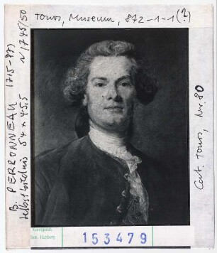 Jean-Baptiste Perronneau: Selbstbildnis