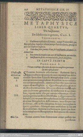 Metaphysicae, Liber Quartus