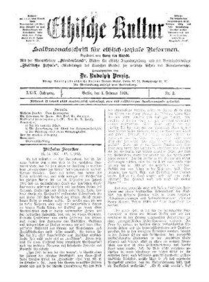 Wilhelm Foerster : 16.12.1832 - 18.1.1921 ; Nachruf