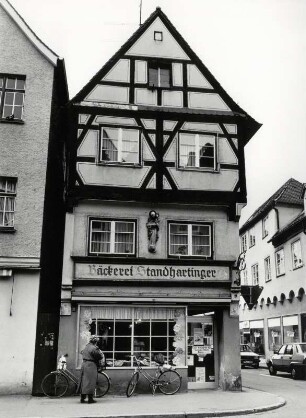 Fachwerkhaus in der Altstadt von Memmingen