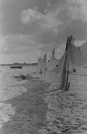 Fischerboote am Prerower Strand