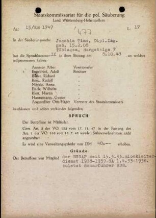 Timm, Joachim