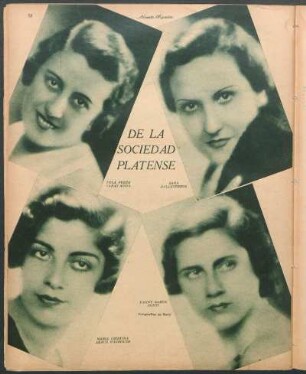 De la sociedad platense [Fotografías]