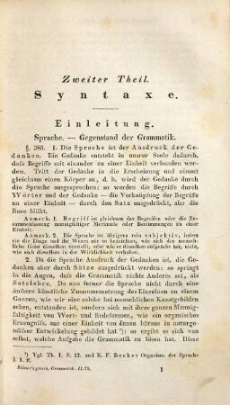 Ausführliche Grammatik der griechischen Sprache : wissenschaftlich und mit Rücksicht auf den Schulgebrauch, 2