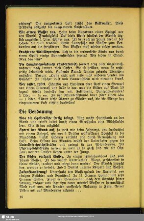 Die Verdauung