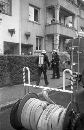 Kellerbrand im Wohnhaus Klosestraße 3