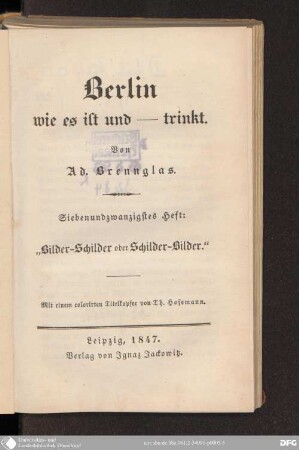 27 Heft: Bilder-Schilder oder Schilder-Bilder