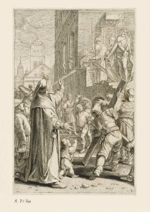 Ecce Homo, Blatt 8 der Folge "Passion Christi"