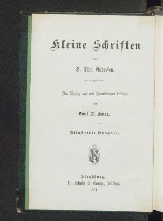 Bd. 7: Kleine Schriften