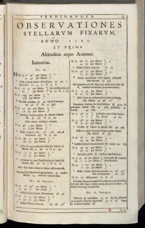 Observationes Stellarum Fixarum, Anno 1582.