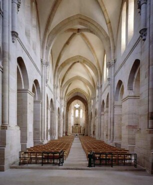 Ehemalige Zisterzienserklosterkirche & Simultane Pfarrkirche Mariä Himmelfahrt — Klosterkirche Innenraum