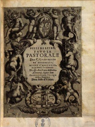 Filli di Sciro : favola pastorale