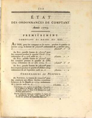 Observations De M. Necker, Sur L'Avant-Propos Du Livre Rouge : Article de l'Avant-propos du Comité des Pensions, en publiant le Livre Rouge