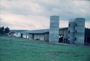 Fotografie: Hochsilo, Hochbehälter monolitisch