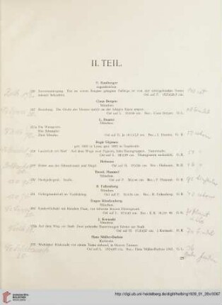 II. Teil (Nr. 226-242)