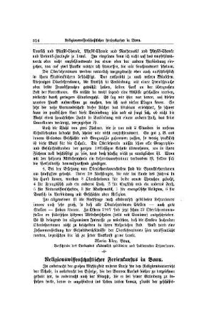 Religionswissenschaftlicher Ferienkursus in Bonn