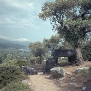 Thasos, Tor, Tor im Südverlauf der antiken Stadtmauer, um 494.