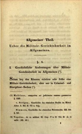 Über das militairische Strafverfahren nach bayerischem Rechte : Inaugural-Abhandlung
