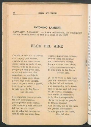Flor del aire