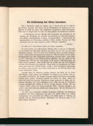 Die Erstürmung der Côtes Lorraines