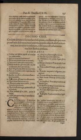 Decisio CXIX.