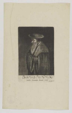 Bildnis des Bertold Pfintzing