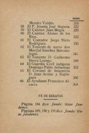 Fé de erratas