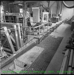 Stoßwellenversuchsstand im Laboratorium für Aerosolphysik und Filtertechnik (LAF)