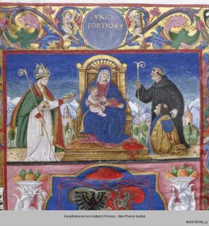 Frontispiz des 9. Bandes - Codice Clesiano
