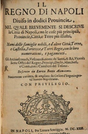 Il regno di Napoli
