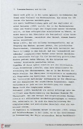 Zusammenfassung und Kritik