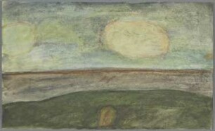 Landschaft mit Wolken (bedrohlich!)